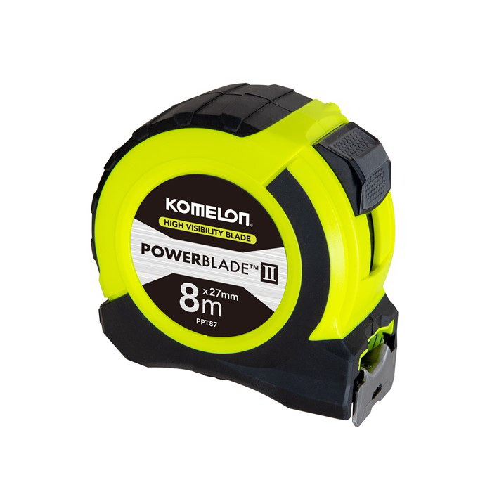 PowerBlade Pocket Tape Measure 8m x 27mm Hi-Vis TA3849 PowerBlade Pocket Tape Measure 8m x 27mm Hi-Vis TA3849