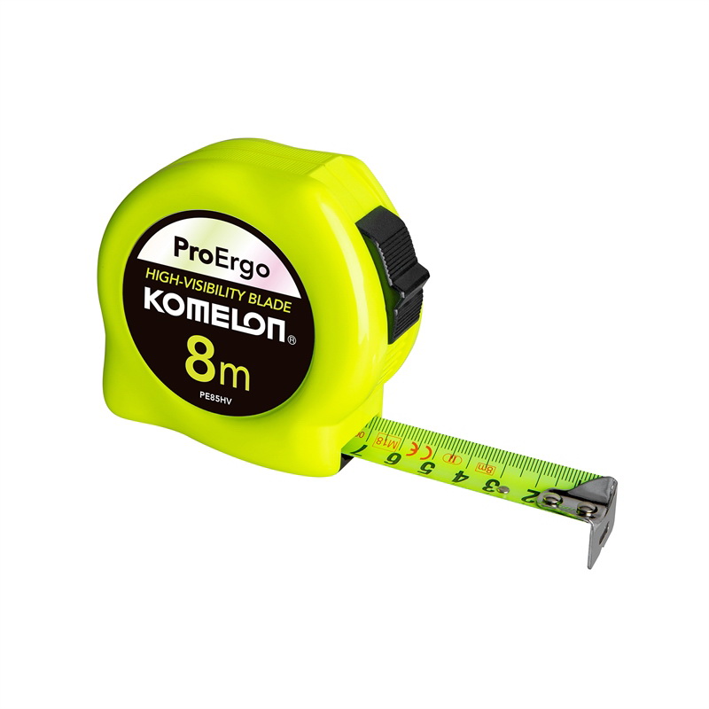 ProErgo Pocket Tape Measure 8m x 25mm Hi-Vis TA3331 ProErgo Pocket Tape Measure 8m x 25mm Hi-Vis TA3331