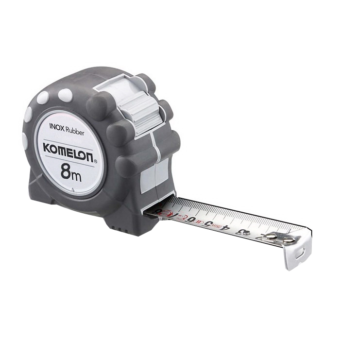Inox Rubber Pocket Tape Measure 5m x 19mm Stainless Steel TA3375 Inox Rubber Pocket Tape Measure 5m x 19mm Stainless Steel TA3375