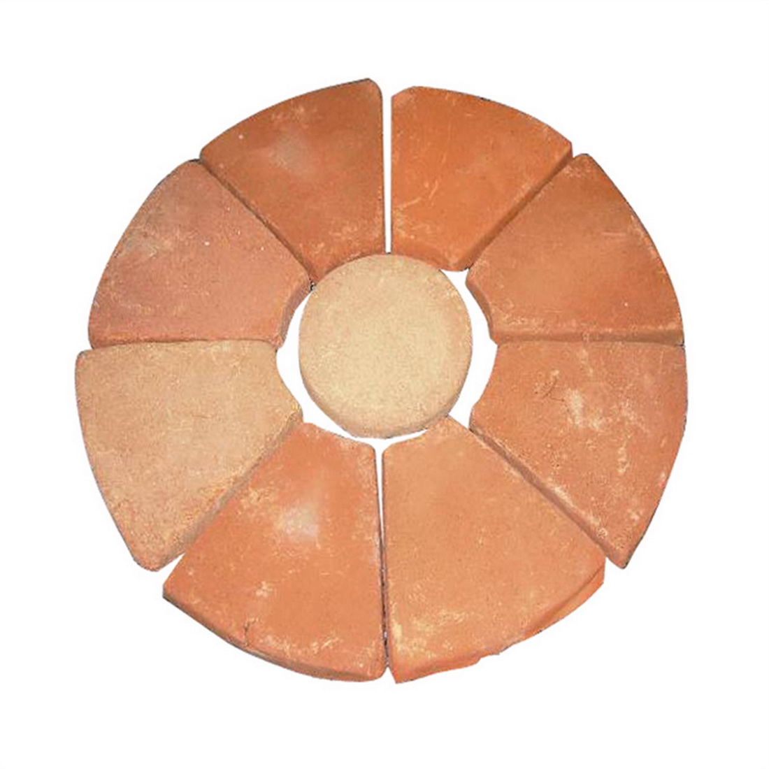 Firebase Tile Clay Terracotta 9pc 350mm CA1001 Firebase Tile Clay Terracotta 9pc 350mm CA1001