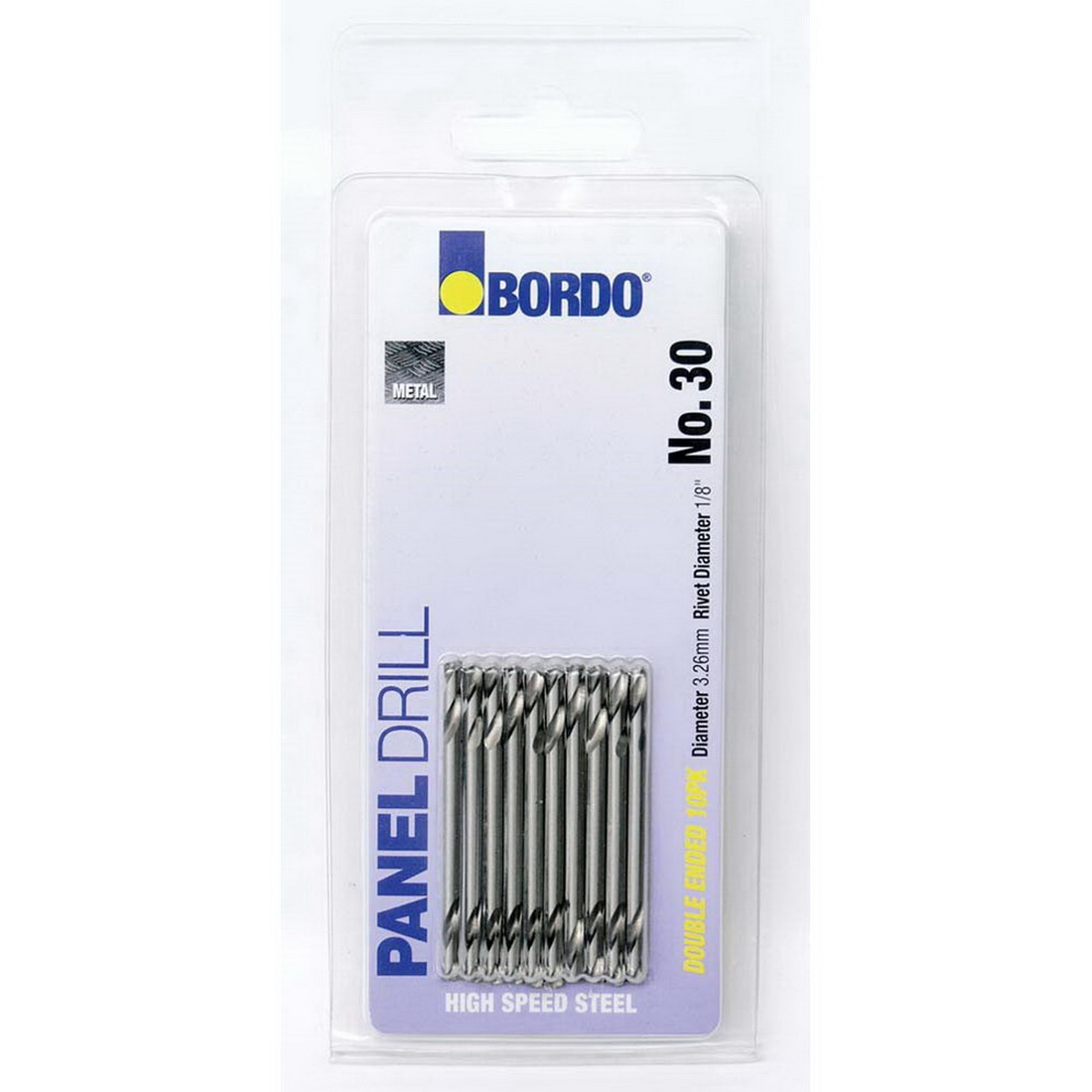 No11 x 62mm Double Ended Panel Drill Split Point 10 Pack No11 x 62mm Double Ended Panel Drill Split Point 10 Pack