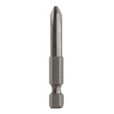 No.2 Phillips 50mm Standard Power Bit No.2 Phillips 50mm Standard Power Bit