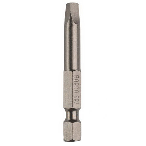 No.3 Square Recess 50mm Standard Power Bit No.3 Square Recess 50mm Standard Power Bit