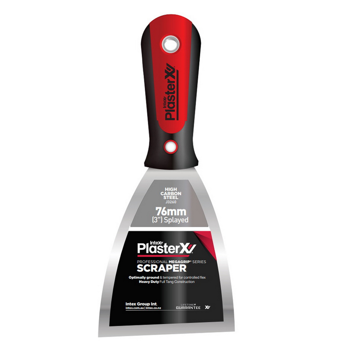 PlasterX MegaGrip Professional 76mm Splayed Flexible Joint Knife PlasterX MegaGrip Professional 76mm Splayed Flexible Joint Knife