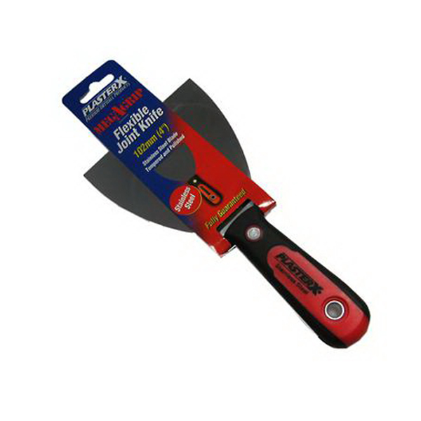 PlasterX MegaGrip Professional 127mm Stainless Steel Flexible Putty Knife PlasterX MegaGrip Professional 127mm Stainless Steel Flexible Putty Knife