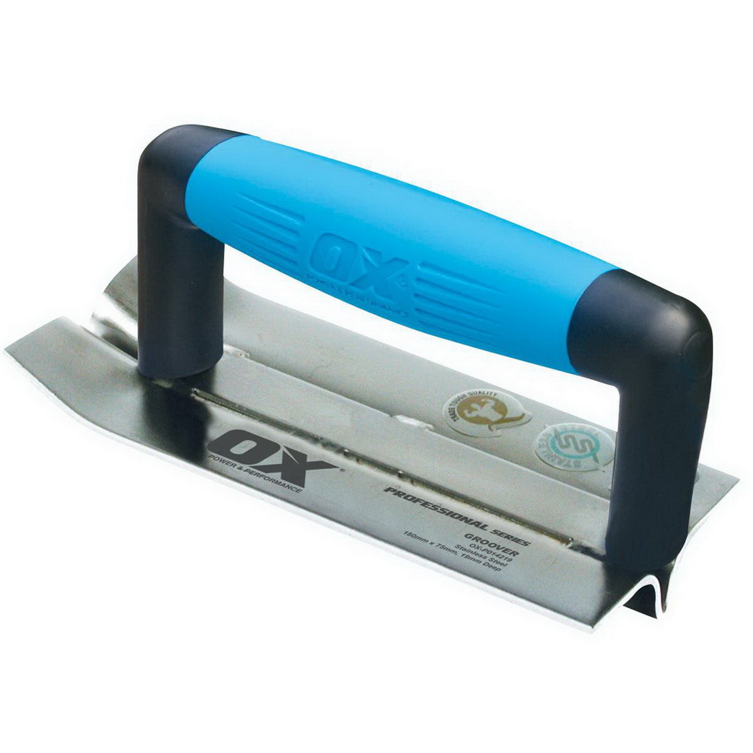 Professional 75 x 180mm Blade 10mm Groove Stainless Steel Groover Professional 75 x 180mm Blade 10mm Groove Stainless Steel Groover