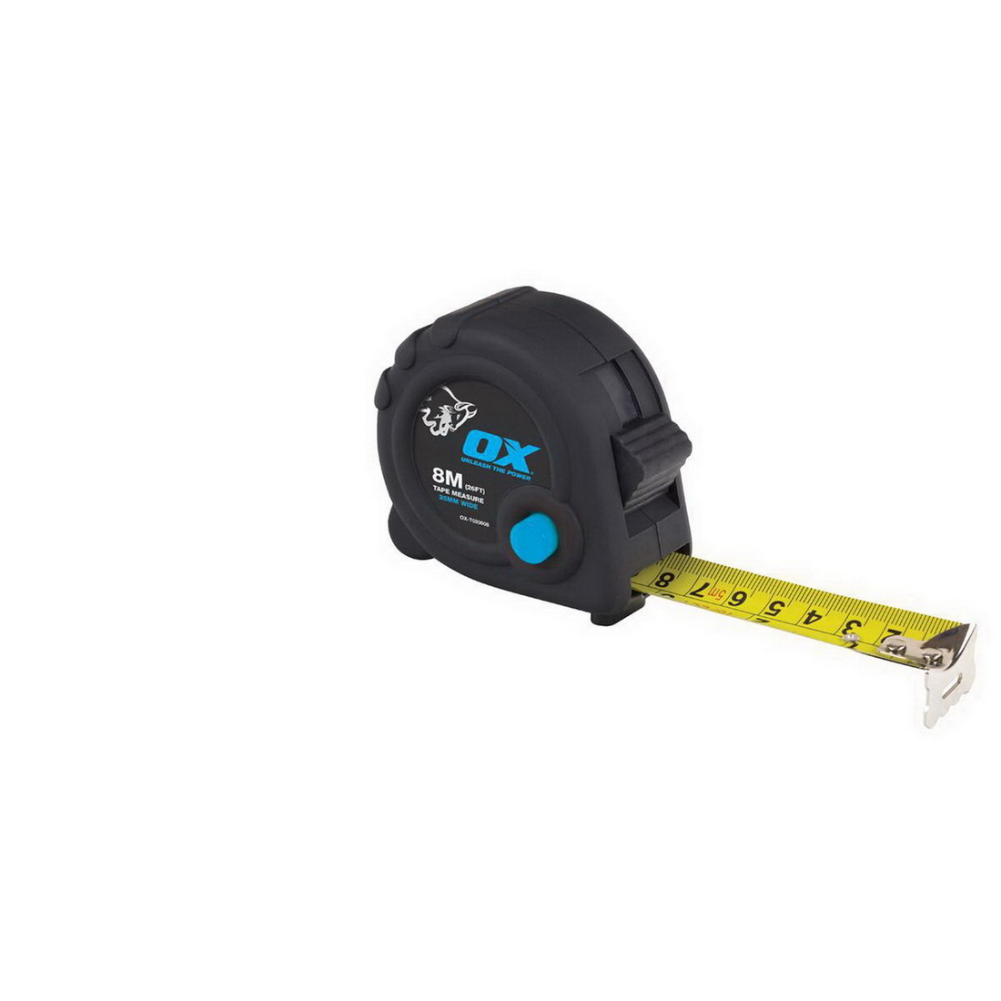 Trade Series 8m Duragrip Tape Measure Nylon Coated Steel Trade Series 8m Duragrip Tape Measure Nylon Coated Steel