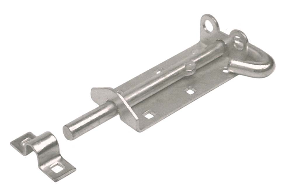 150mm Heavy Padbolt Bright Zinc Plated PB-150 150mm Heavy Padbolt Bright Zinc Plated PB-150