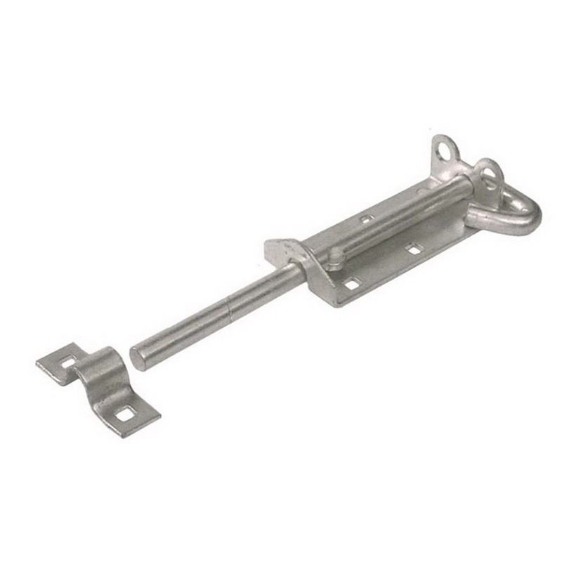 100mm Heavy Long Shoot Padbolt Bright Zinc Plated 100mm Heavy Long Shoot Padbolt Bright Zinc Plated