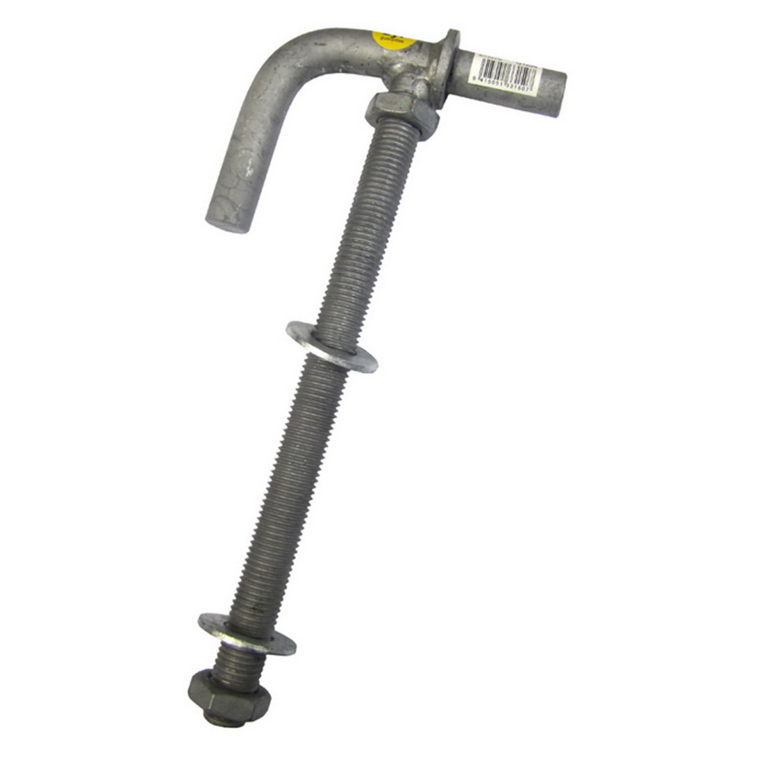 350 x 20 x 50mm Gudgeon Lock Thru Pointst Hot Dip Galvanised 350 x 20 x 50mm Gudgeon Lock Thru Pointst Hot Dip Galvanised