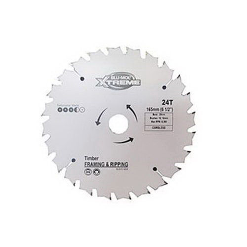 165 x 20mm 24Tpi Circular Saw Blade 165 x 20mm 24Tpi Circular Saw Blade