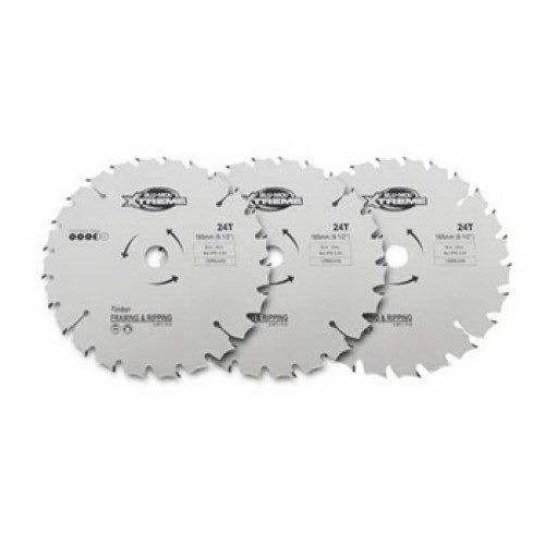 165 x 20mm 24TPI Circular Saw Blade 3 Pack 165 x 20mm 24TPI Circular Saw Blade 3 Pack