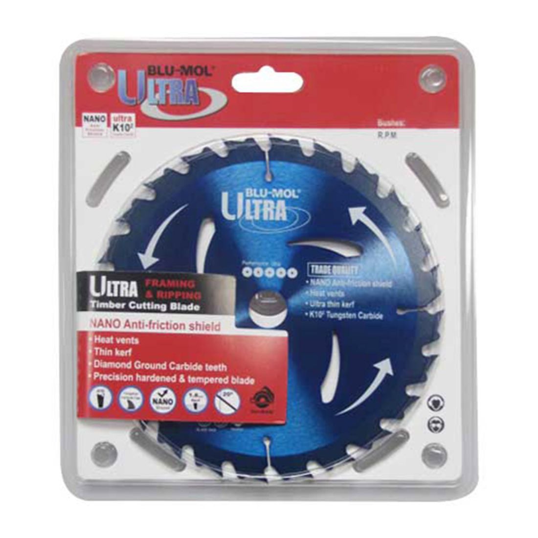 165 x 16mm 24TPI Circular Saw Blade PlaceMakers NZ