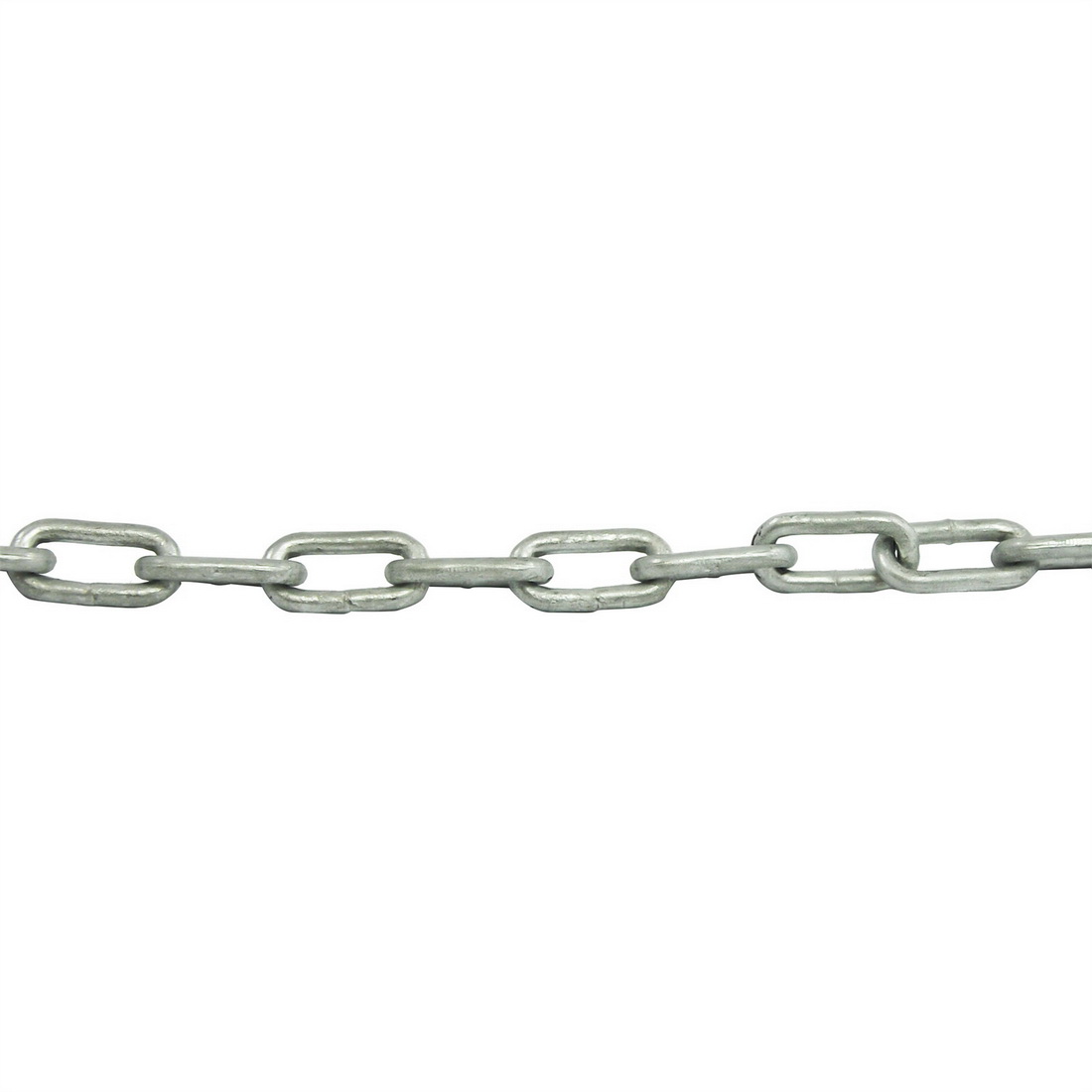 Welded Keg Chain 3mm x 75m 15kg Steel Galvanised JAG1604 Welded Keg Chain 3mm x 75m 15kg Steel Galvanised JAG1604