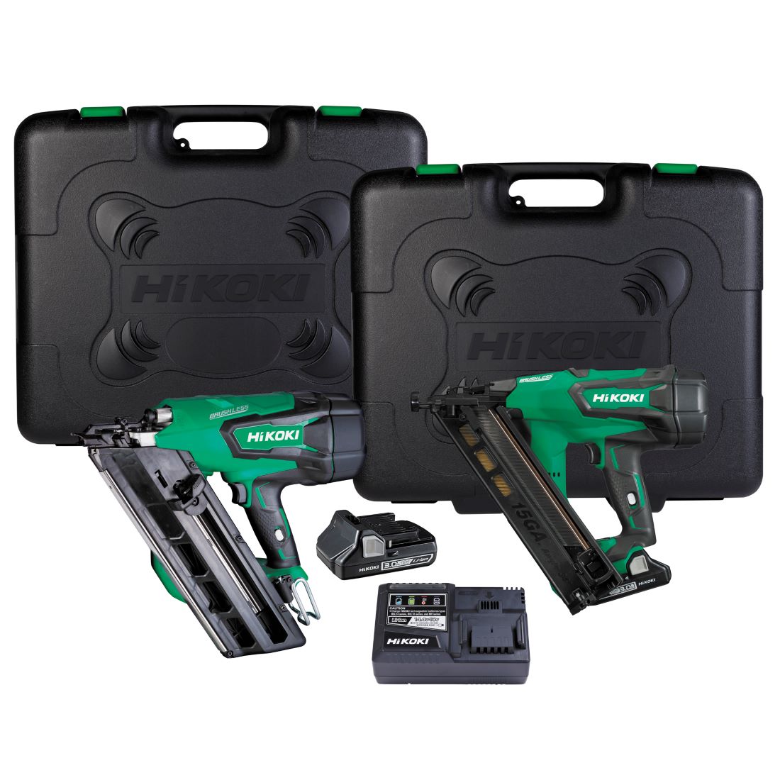 Gasless Framing Nailer & 15GA Angled Bradder Kit 18V 3AH KC18DCGL(GXZ) Gasless Framing Nailer & 15GA Angled Bradder Kit 18V 3AH KC18DCGL(GXZ)