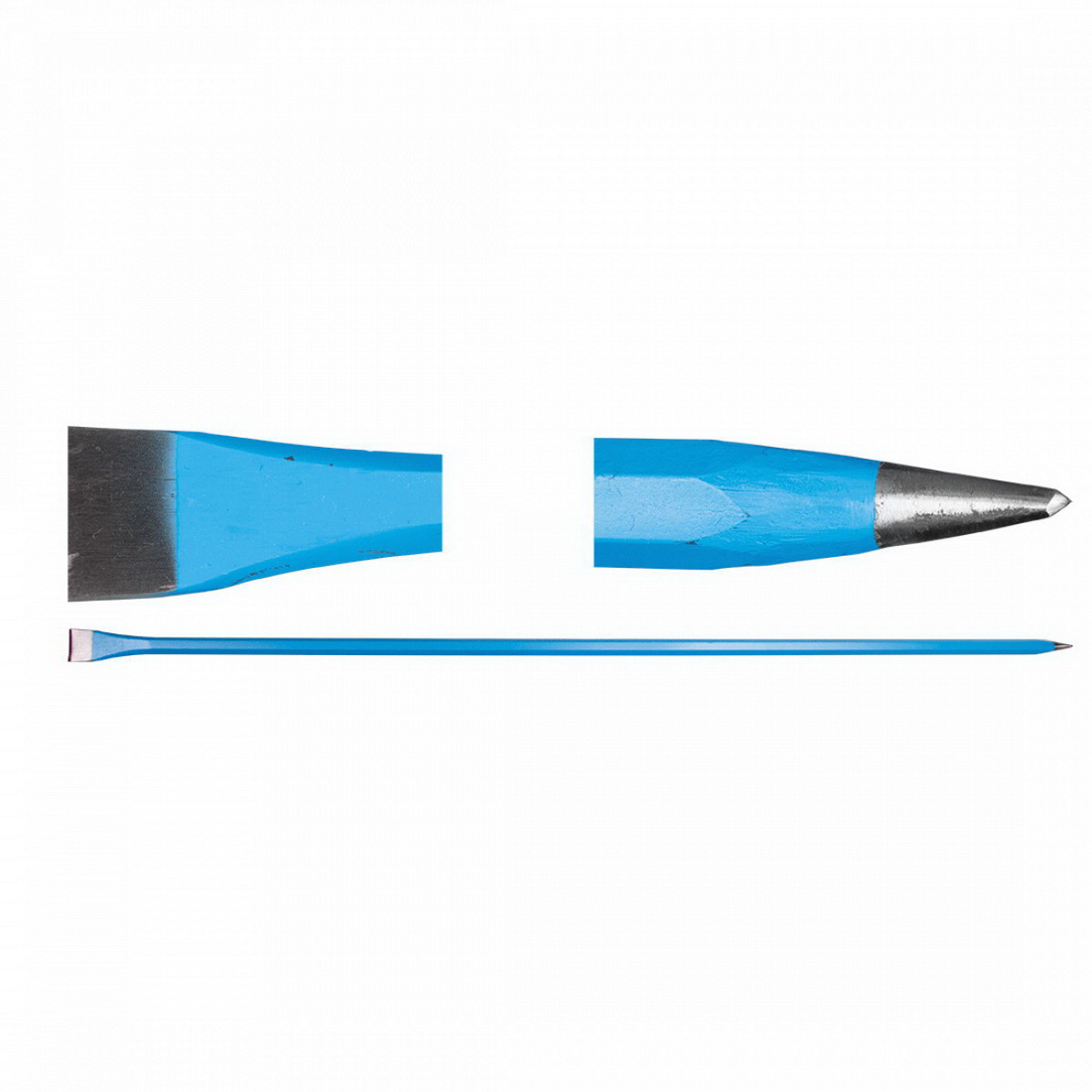 1750mm Hex Section Heavy Duty Point & Chisel Crow Bar 1750mm Hex Section Heavy Duty Point & Chisel Crow Bar