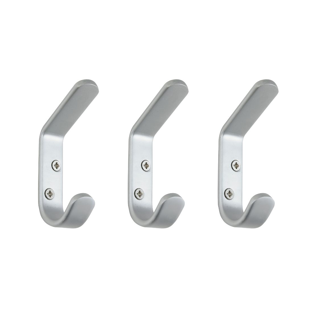 Aluminium Hat & Coat Hook 3 Pack SA Aluminium Hat & Coat Hook 3 Pack SA