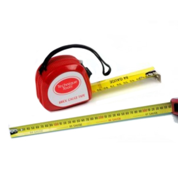 Brick Gauge Tape 3m TAPEG PlaceMakers NZ