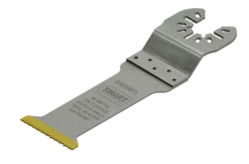 32mm Multi Tool Blade Bi-Metal Titanium Coated Long Reach 032BMTL1 32mm Multi Tool Blade Bi-Metal Titanium Coated Long Reach 032BMTL1