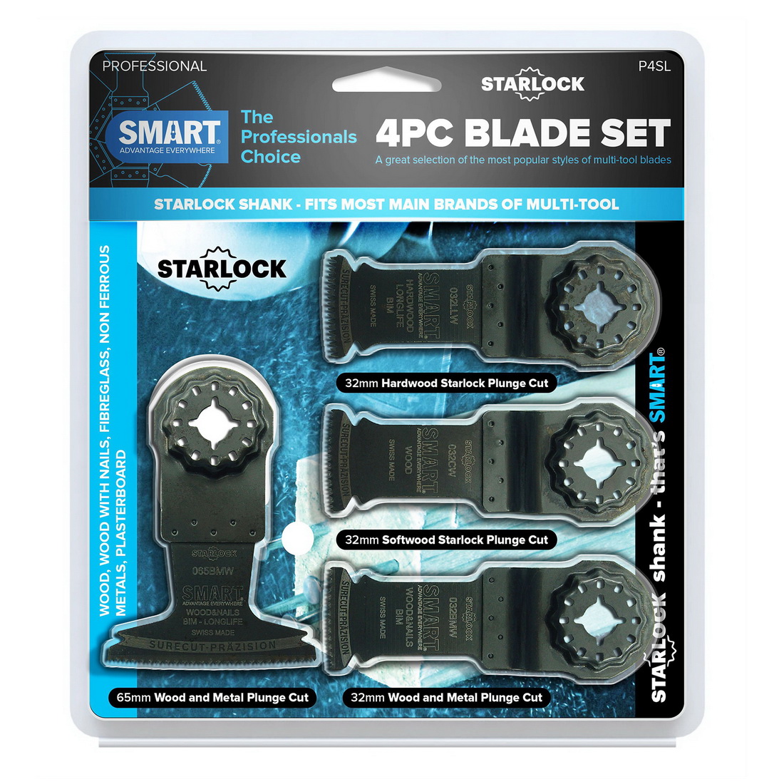 Starlock 4-Piece Blade Set Starlock 4-Piece Blade Set