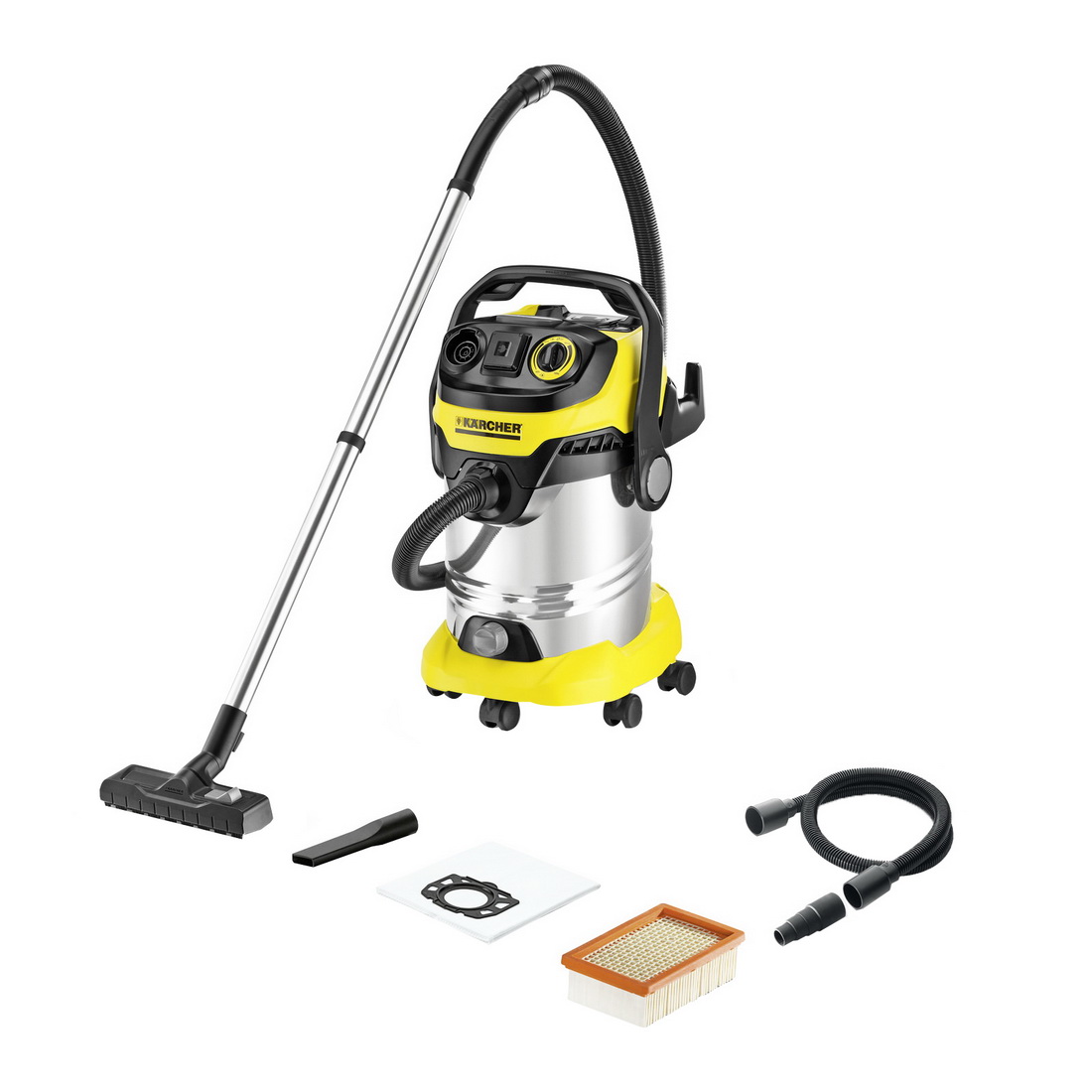 30L Premium Corded Wet & Dry Vacuum WD6 1.348.275.0 30L Premium Corded Wet & Dry Vacuum WD6 1.348.275.0