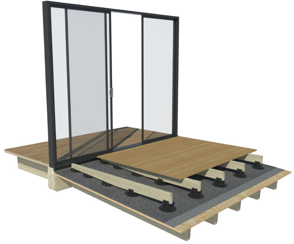 Joist Pedestal Swivel Head Jack 75mm 120mm NJSE03J Each PlaceMakers NZ