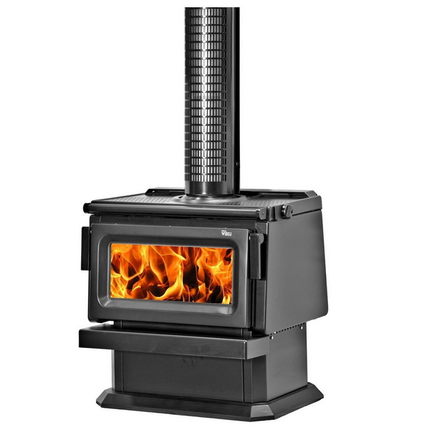 Yunca Wegj 22kW Wood Fire Gunmetal Black Vitreous Enamel Yunca Wegj 22kW Wood Fire Gunmetal Black Vitreous Enamel