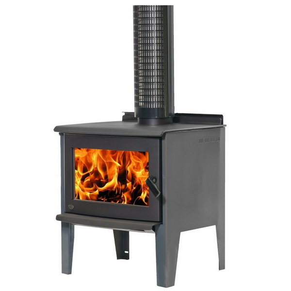 Monte Leg Freestanding Woodburner 20kW Gunmetal Black Vitreous Enamel Monte Leg Freestanding Woodburner 20kW Gunmetal Black Vitreous Enamel