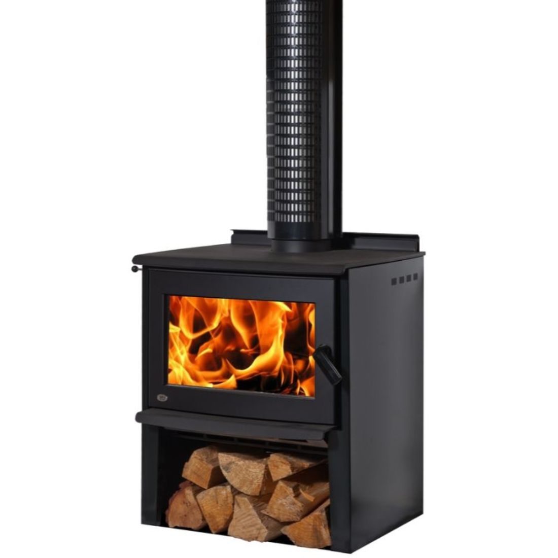 Monte Euro Clear Air Sub 0.7 Wood Burner HTP Black Monte Euro Clear Air Sub 0.7 Wood Burner HTP Black