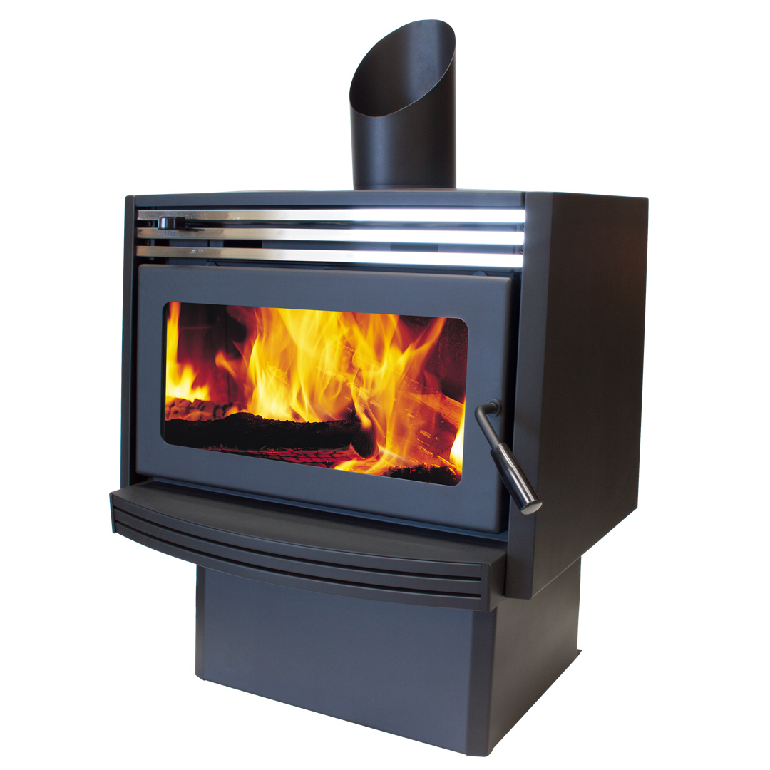 Jayline Spitfire Clean Air Wood Fire Satin Black Jayline Spitfire Clean Air Wood Fire Satin Black