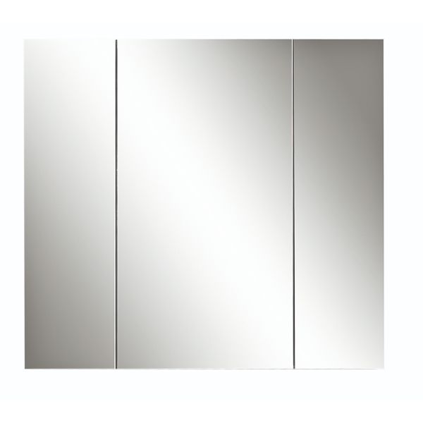 Kolum 900mm 3 Door Mirror Cabinet Wash Oak Kolum 900mm 3 Door Mirror Cabinet Wash Oak