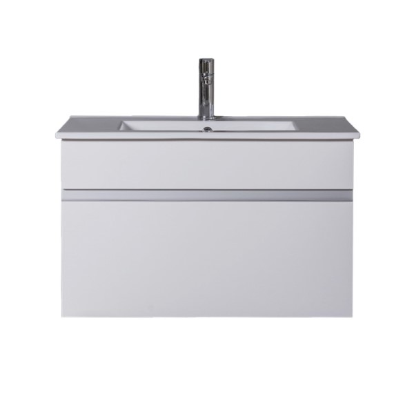 Armada Wall Hung Vanity 1 Drawer 750mm White PlaceMakers NZ