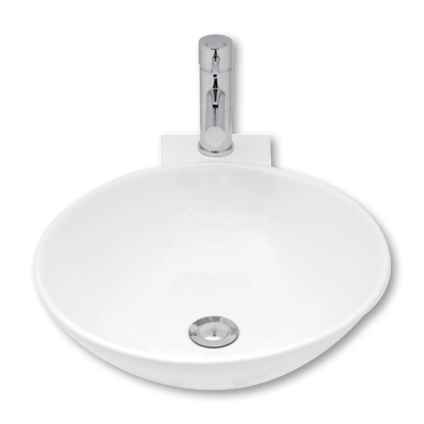 Ruby Round Wall Basin 505 x 425mm Ruby Round Wall Basin 505 x 425mm