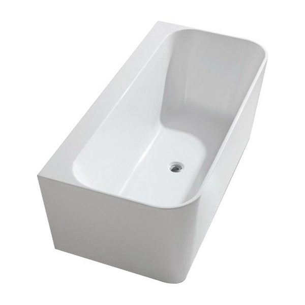 Contro Back to Wall Bath 1600 x 750mm White BFCO05WH160 Contro Back to Wall Bath 1600 x 750mm White BFCO05WH160