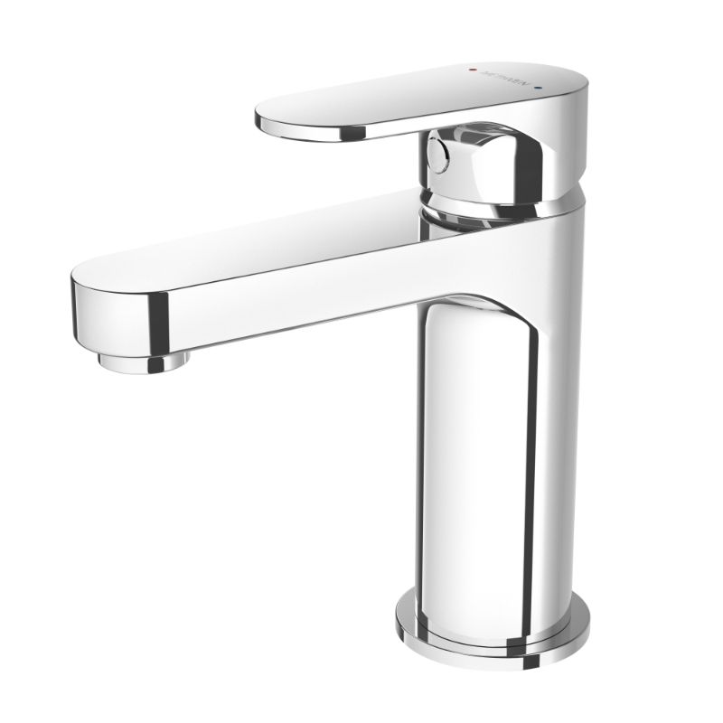 Glide Basin Mixer Fixed Cast Spout Brass Chrome Plated Glide Basin Mixer Fixed Cast Spout Brass Chrome Plated