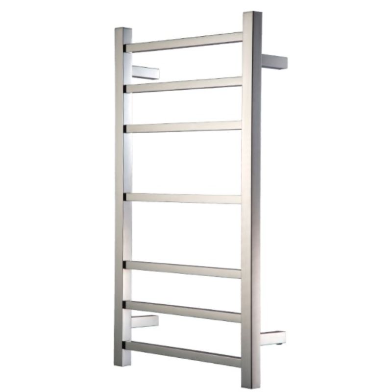 7 Rail Square Slim Towel Warmer 450 x 805 x 120mm Stainless Steel WHRT805S 7 Rail Square Slim Towel Warmer 450 x 805 x 120mm Stainless Steel WHRT805S