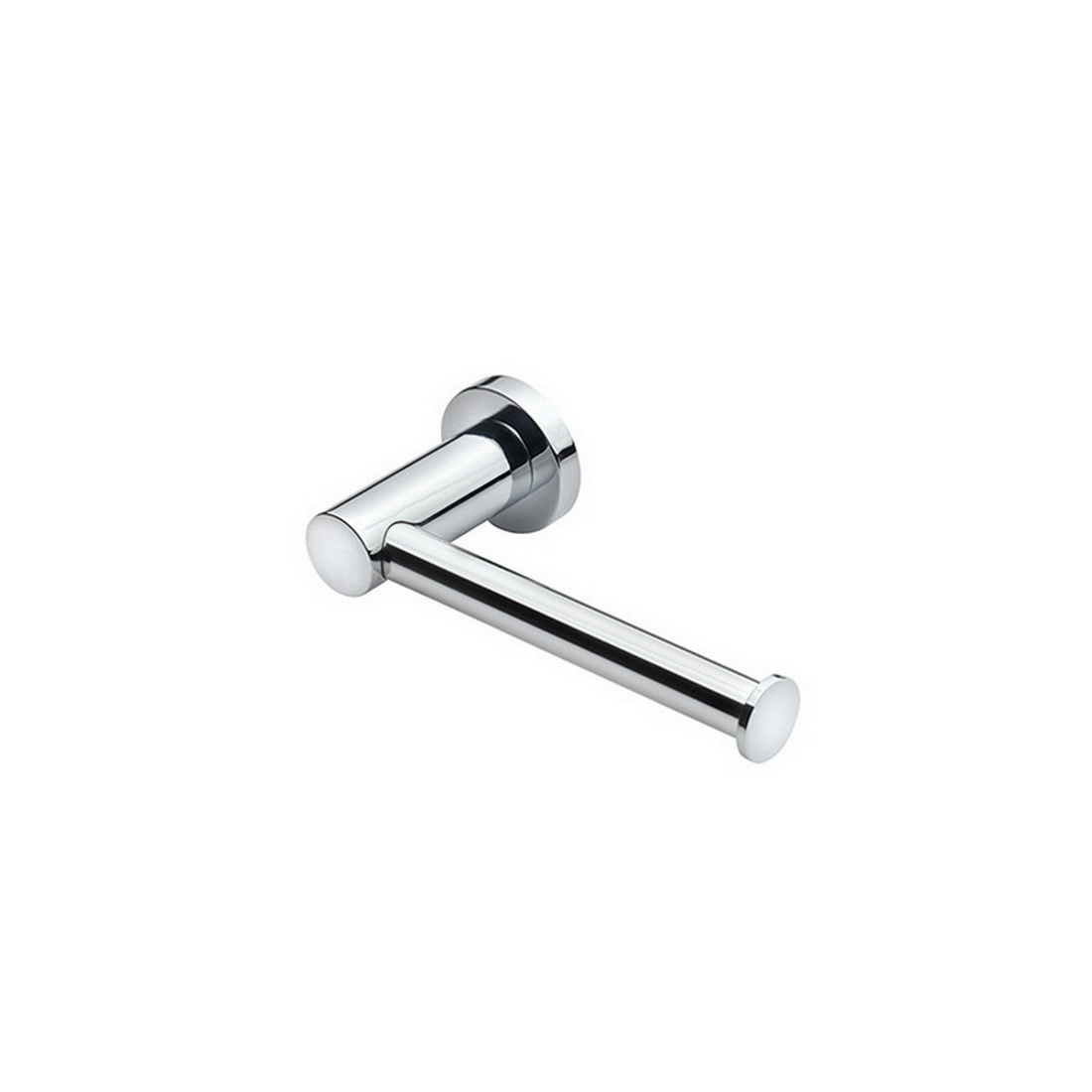 Centro Straight Arm Fixed Toilet Roll Holder Chrome Plated Centro Straight Arm Fixed Toilet Roll Holder Chrome Plated