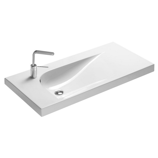 Grandangolo Right Hand Wall Basin 170 x 500 x 1005mm Grandangolo Right Hand Wall Basin 170 x 500 x 1005mm
