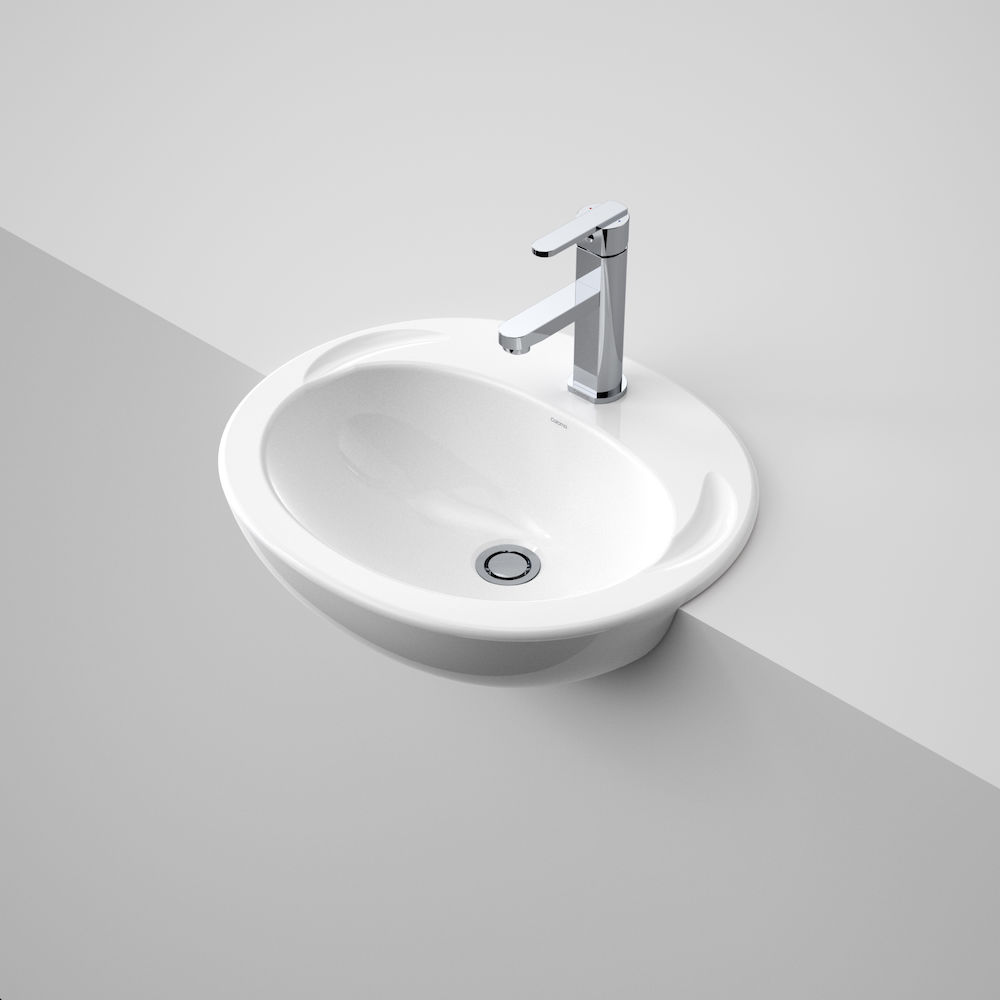 Concorde Semi Recessed Basin 654210W Concorde Semi Recessed Basin 654210W