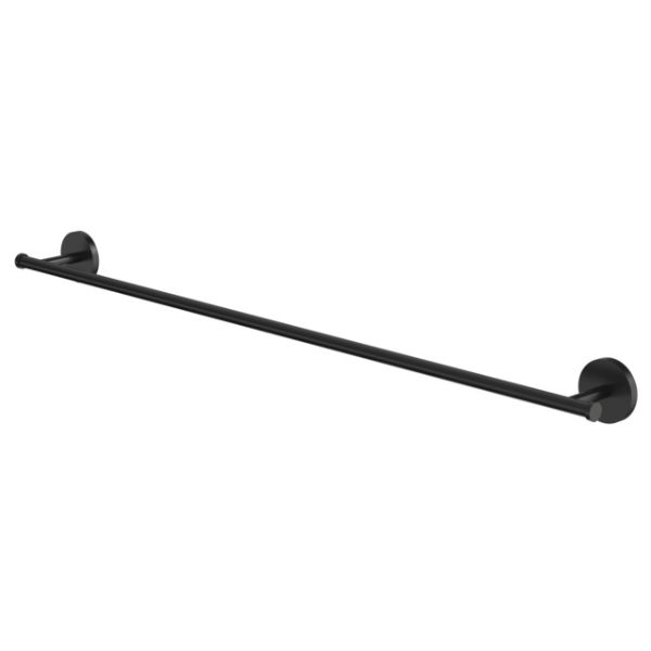 Liano Nexus Single Towel Rail Black 96120B | PlaceMakers NZ