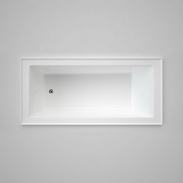Newbury 1800 Series Rectangular Square Bathtub 1800 x 850 x 469mm Acrylic White Newbury 1800 Series Rectangular Square Bathtub 1800 x 850 x 469mm Acrylic White