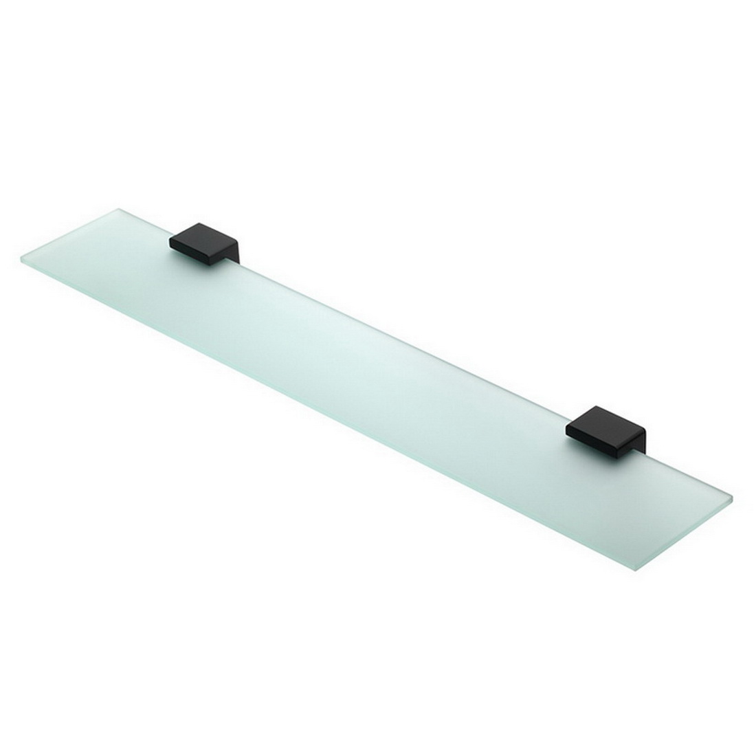 Heirloom Studio 1 Noir Soft Touch Low Sheen Glass Shelf 25 x 600 mm