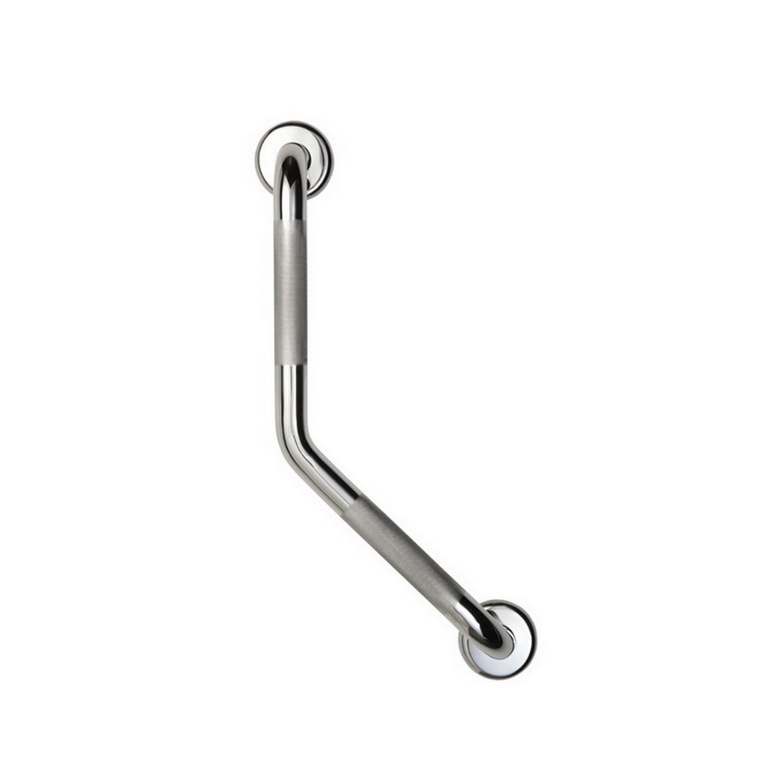 Utility Grab Rail 305 x 305 x 32mm Polished Stainless 45 Deg Disabled