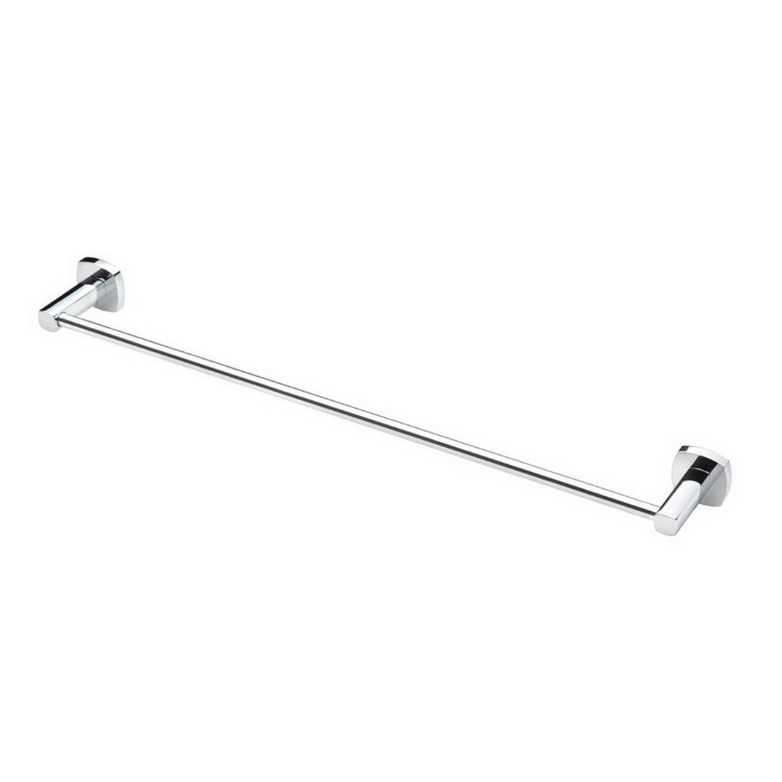 Veloso Single Towel Rail 48 x 800 x 80mm Chrome Plated Veloso Single Towel Rail 48 x 800 x 80mm Chrome Plated