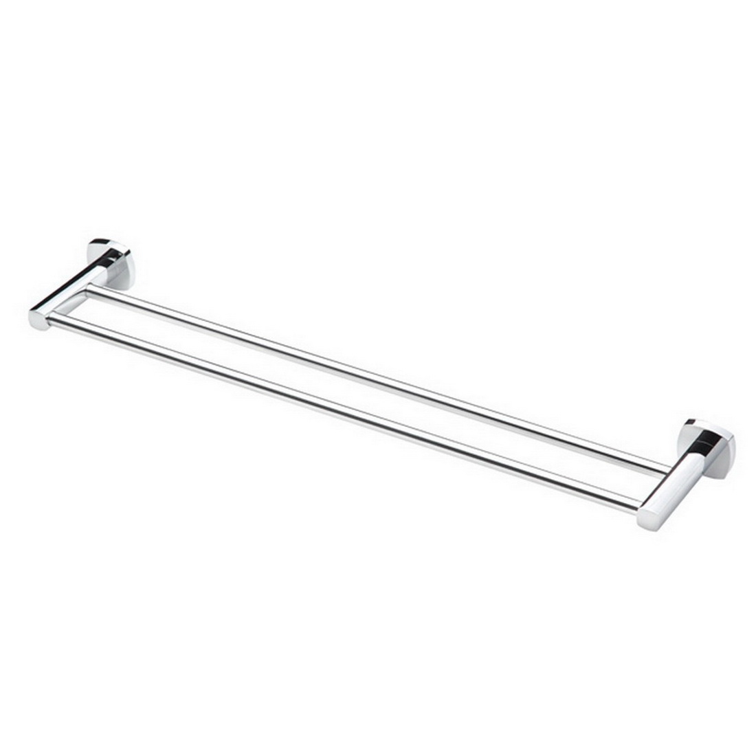 Veloso Double Towel Rail 48 x 800 x 120mm Chrome Plated Veloso Double Towel Rail 48 x 800 x 120mm Chrome Plated