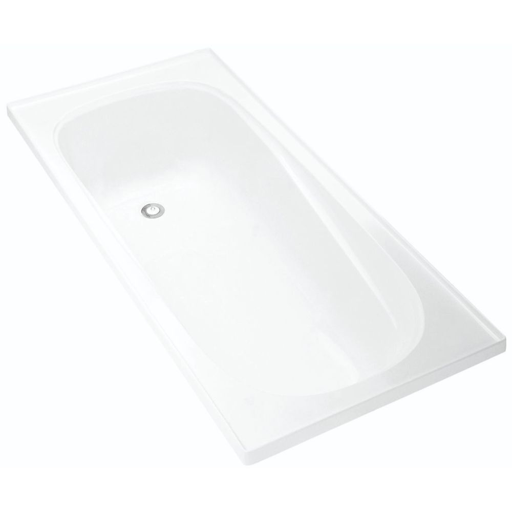 Pacific 1655 x 740mm Drop In Bath Pacific 1655 x 740mm Drop In Bath