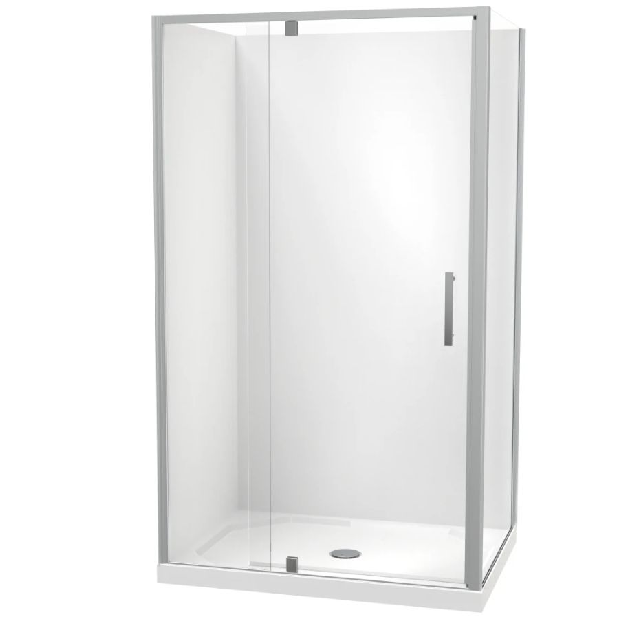 Millennium Rectangle Shower Enclosure 1200 x 900mm 2-Sided Flat Wall ...
