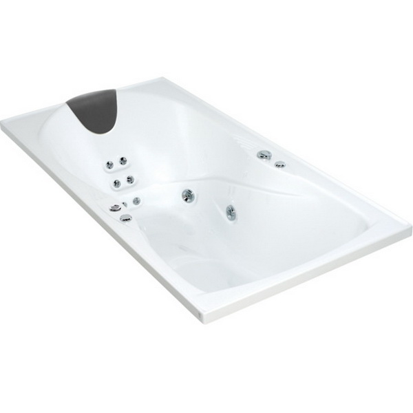 Evora Hydrotherapy Massage Rectangular Spa Bath 1800 x 900mm White Ab Pump Evora Hydrotherapy Massage Rectangular Spa Bath 1800 x 900mm White Ab Pump