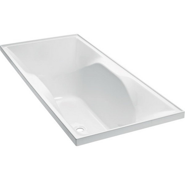 Studio II Rectangular Bath 1800 x 760mm White Studio II Rectangular Bath 1800 x 760mm White