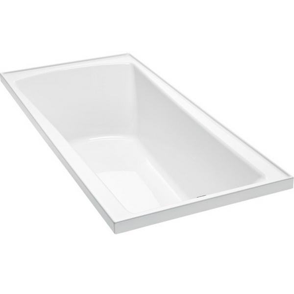 Valencia Rectangular Bath 1670 x 760mm White without Frame Valencia Rectangular Bath 1670 x 760mm White without Frame